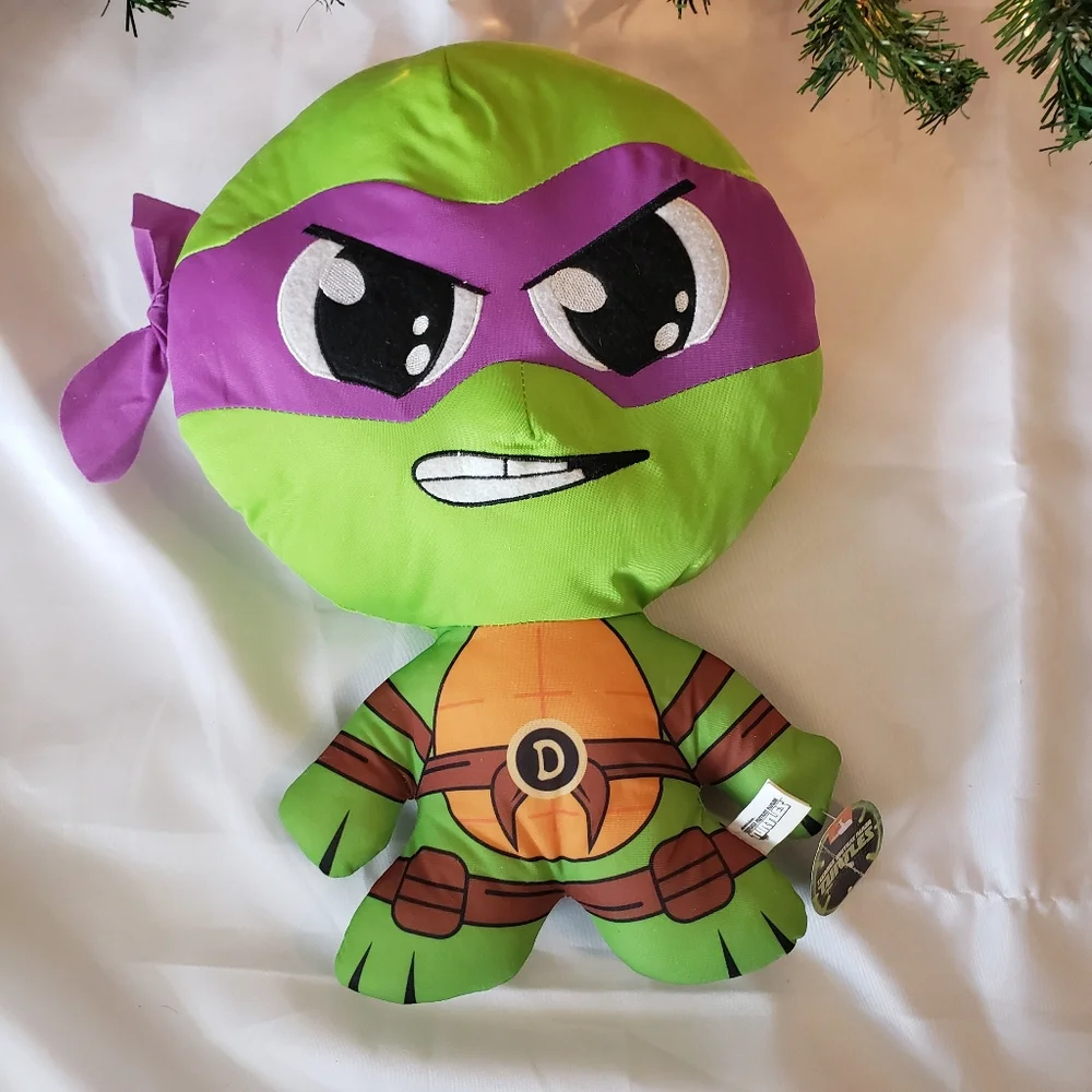 ๐SOLD๐ Teenage Mutant Ninja Turtles Donatello Pillow Plush Nickelodeon 2016 - Picture 7 of 7